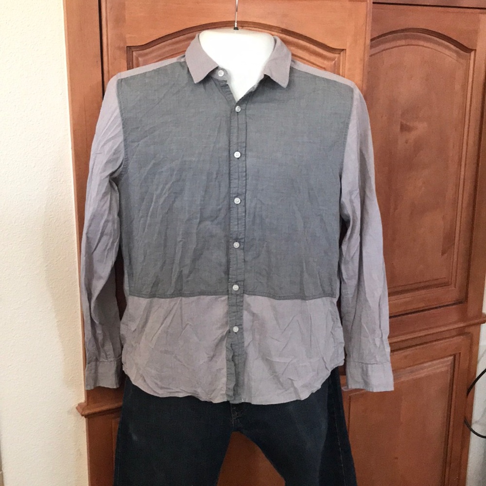 Forever 21 Men Fitted Button Down Shirt